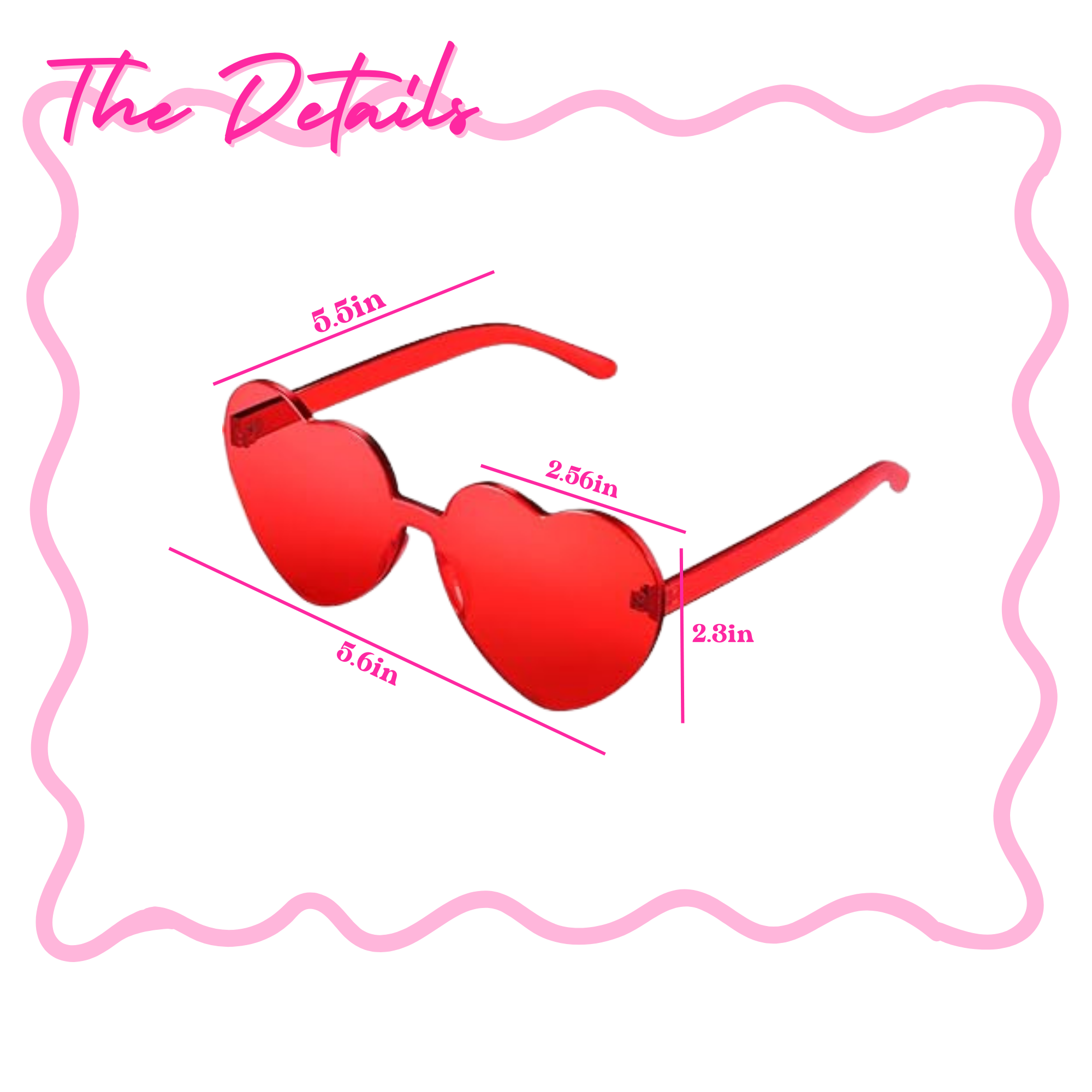 Heart Shaped Sunglasses